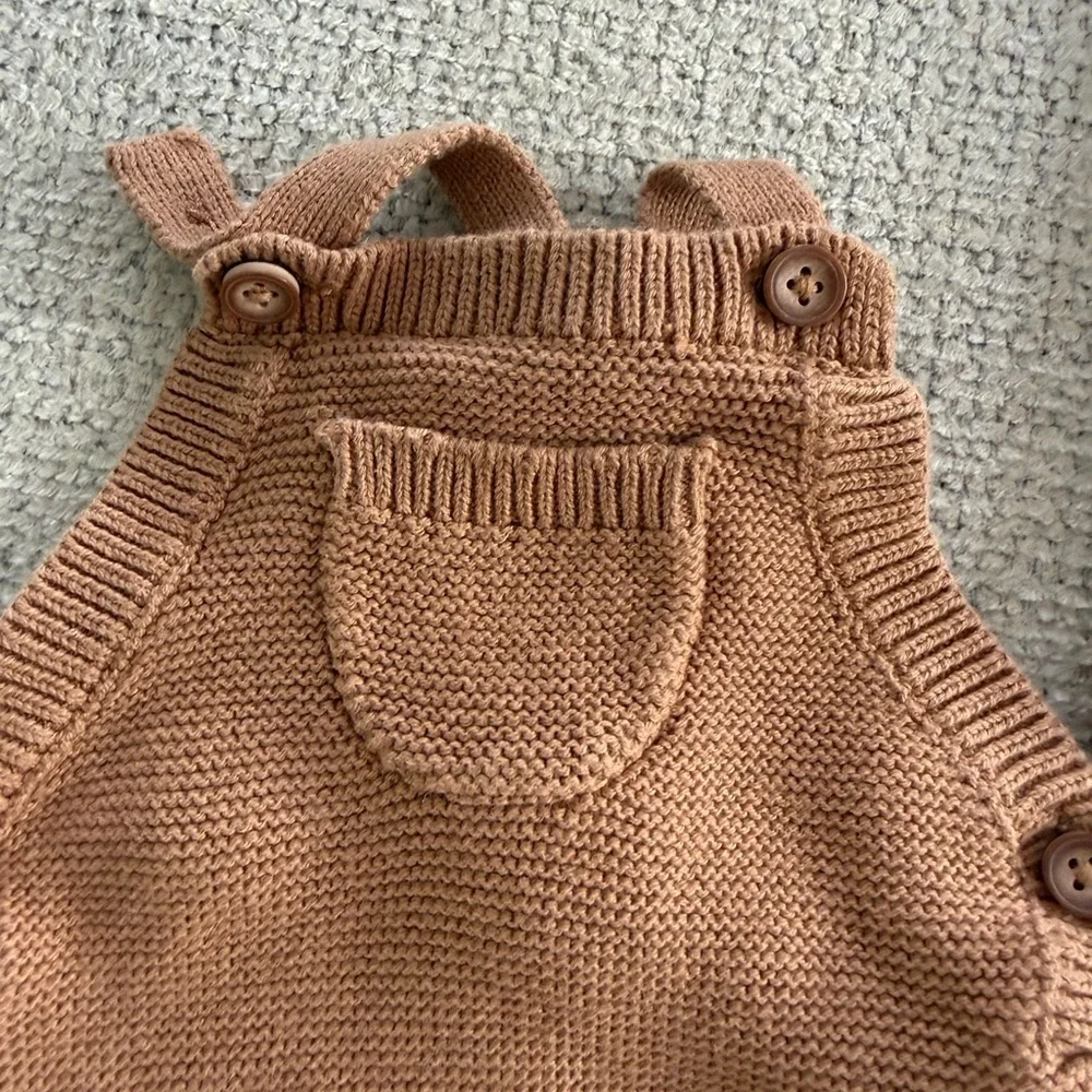 Carter's Warm Knit Baby Sweater in Tan